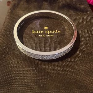 Kate Spade silver-plated bangle